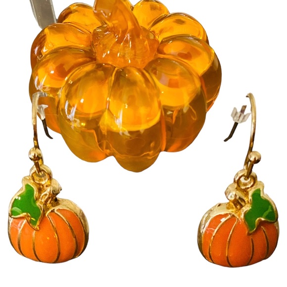 Pumpkin earrings 🎃🎃🎃 - Picture 3 of 5